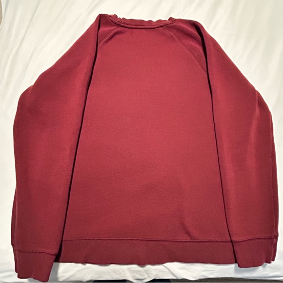 Brunette The Label Red Crew Neck Sweater - Picture 5 of 6